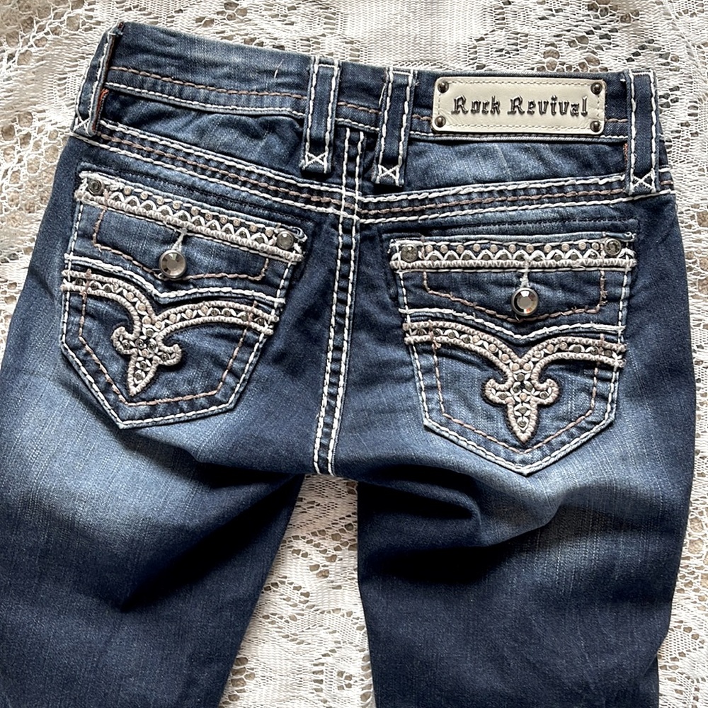 Rock Revival “Jasna” Skinny Jeans Size 25